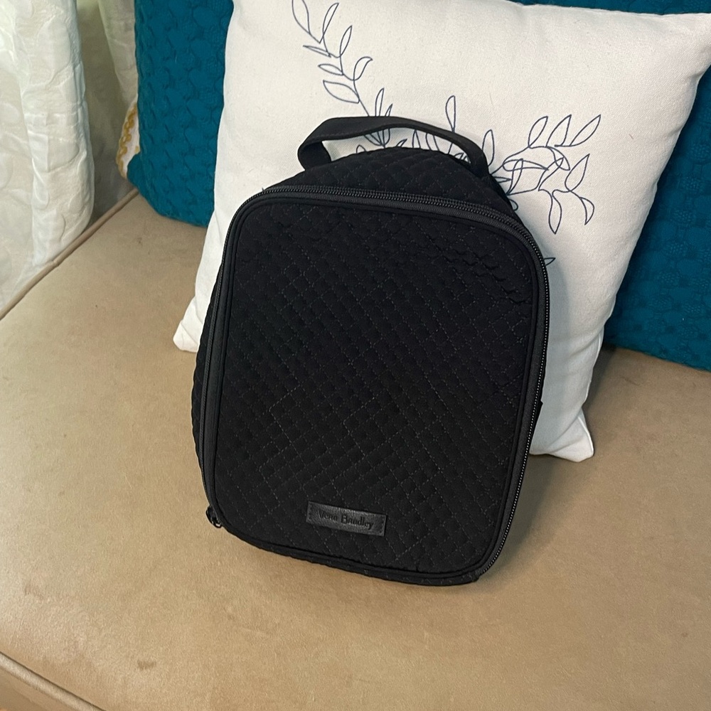Vera Bradley Black Lunch Box